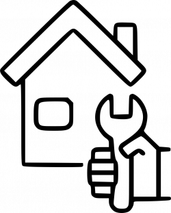 House Repair Service Fix Engineering Maintenance Tools Svg Png Icon ...