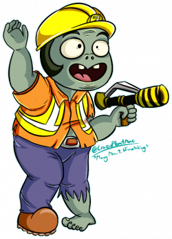 Engineer Zombie (Commission) by CrazyPlantMae on DeviantArt