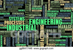 Stock Illustration - Industrial engineering. Clipart ...