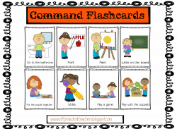 ESL Classroom Commands flashcards | EFL / ESL teaching | Pinterest ...