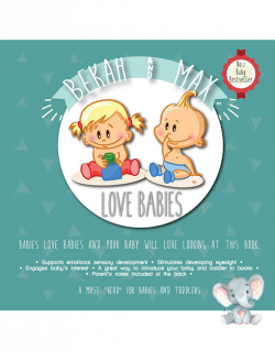 Bekah & Max Love Babies Book - English and Afrikaans, My Baby Online