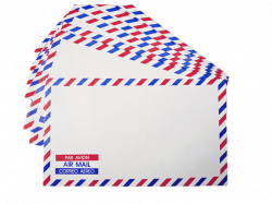 Air Mail Envelopes transparent PNG - StickPNG