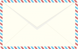 Airmail envelope clipart clipartfest - WikiClipArt