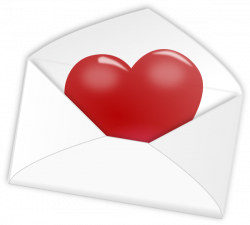 Heart In Envelope Clip Art at Clker.com - vector clip art online ...