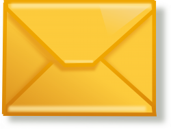 Clipart - yellow mail