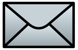Envelope Clipart Black And White | Free download best Envelope ...