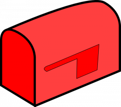Red Mailbox Clip Art at Clker.com - vector clip art online, royalty ...