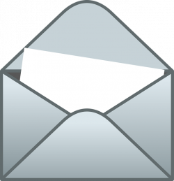 Letter in envelope open clipart png - Clip Art Library