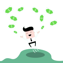 Money Cartoon Clip art - Cartoon hand painted scattered banknotes ...