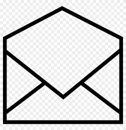 Open An Envelope Comments - Mail Logo Black Png Transparent ...
