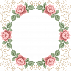 freedesignfile.com / Floral Frame | Decoupage Flowers | Pinterest ...
