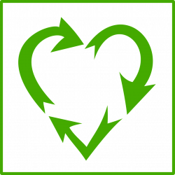 Free Image on Pixabay - Environment, Green, Heart, Recycle ...