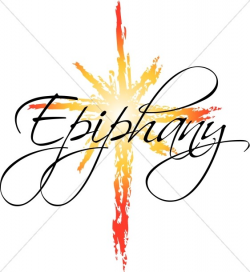 Epiphany Star Word Art | Epiphany Clipart