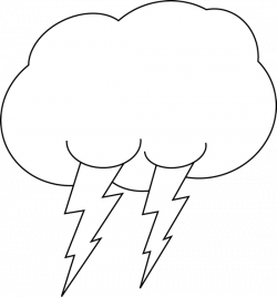 Black and White Lightning Cloud | Printables | Pinterest | Lightning ...