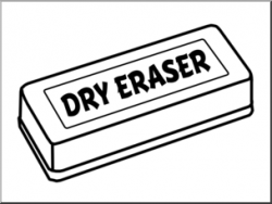 Clip Art: Dry Eraser B&W I abcteach.com | abcteach