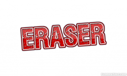 Eraser Logo | Free Name Design Tool from Flaming Text
