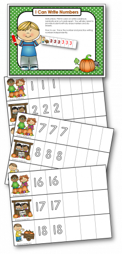 Number Patch (4 Activities for Learning 0-20) | Kindergarten, Number ...