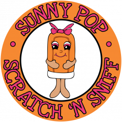 Orange Cream Pop Whiffer Stickers Scratch & Sniff Stickers (Sunny ...