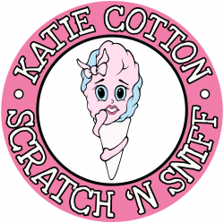 Cotton Candy Whiffer Stickers Scratch & Sniff Stickers (Katie Cotton ...