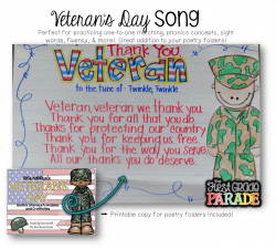 Celebrating Veteran's Day (with Freebies!!!) - The First Grade Parade