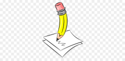 Writing Cartoon clipart - Paper, Writing, Yellow ...