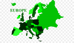 Europe Blank map Vector Map World map - Europe Cliparts png download ...