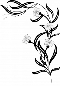 Black And White Flowers Icons PNG - Free PNG and Icons Downloads