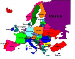 Map Of Europe To Label Worksheets & Teaching Resources | TpT