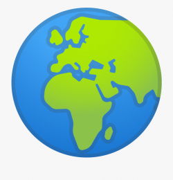 Globe Showing Europe Africa Icon - Globe Emoji #2193295 ...