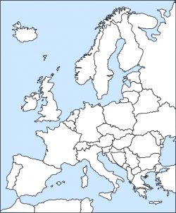 Map Of Europe Clip Art at Clker.com - vector clip art online ...