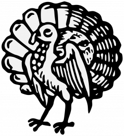 Turkeycock - Traceable Heraldic Art