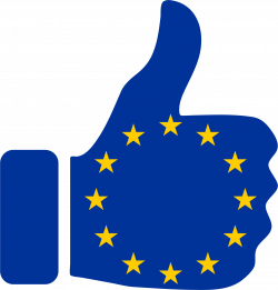 Clipart - Thumbs Up Europe