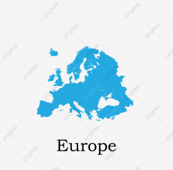 Europe Map, Europe, Continent, Map PNG and Vector with ...