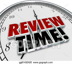 Drawing - Review time clock reminder evaluation assessment ...