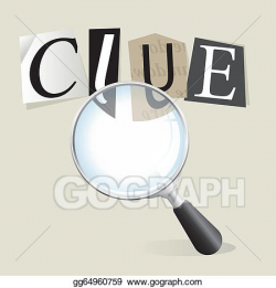 Vector Art - Searching for clues. EPS clipart gg64960759 ...