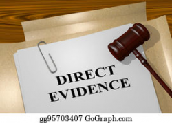 Stock Illustrations - Circumstantial evidence - legal ...