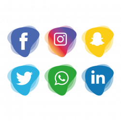 Social Media Icons Set, Social, Media, Icon PNG and Vector for Free ...