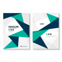 Abstract Brochure report Template for Free Download on Pngtree