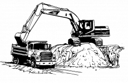28+ Collection of Mini Excavator Coloring Pages | High quality, free ...