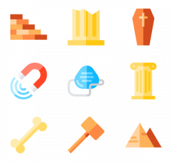 4 excavator icon packs - Vector icon packs - SVG, PSD, PNG, EPS ...
