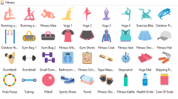 Free Vector Fitness Cliparts