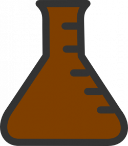 Lab Bottle Brown Clip Art at Clker.com - vector clip art online ...