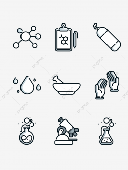 Simple Wind White Chemical Experiment Element, Science ...