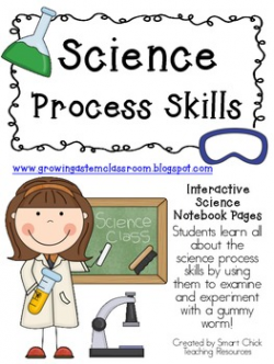 Science Process Skills with Gummy Worms ~ Interactive Science Notebook Pack