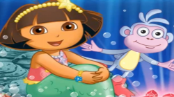 DORA THE EXPLORER - Dora's Mermaid Adventures Movie Game | New Full Game HD  (Children Game)