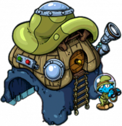 Explorer Smurf :: My Smurfs Village