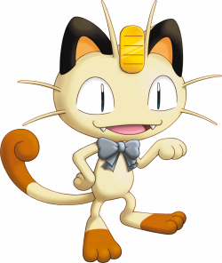 Image - 052Meowth Pokemon Mystery Dungeon Explorers of Sky.png ...