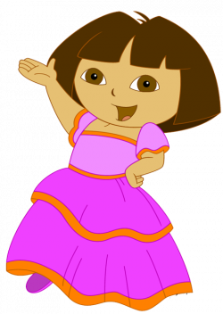 Clipart for u: Dora the explorer