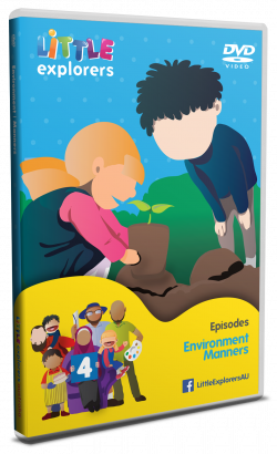 DVD - Environment / Manners – Little Explorers Australia