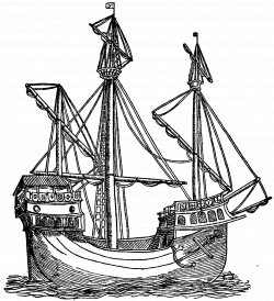 28+ Collection of Vasco Da Gama Ship Drawing | High quality, free ...